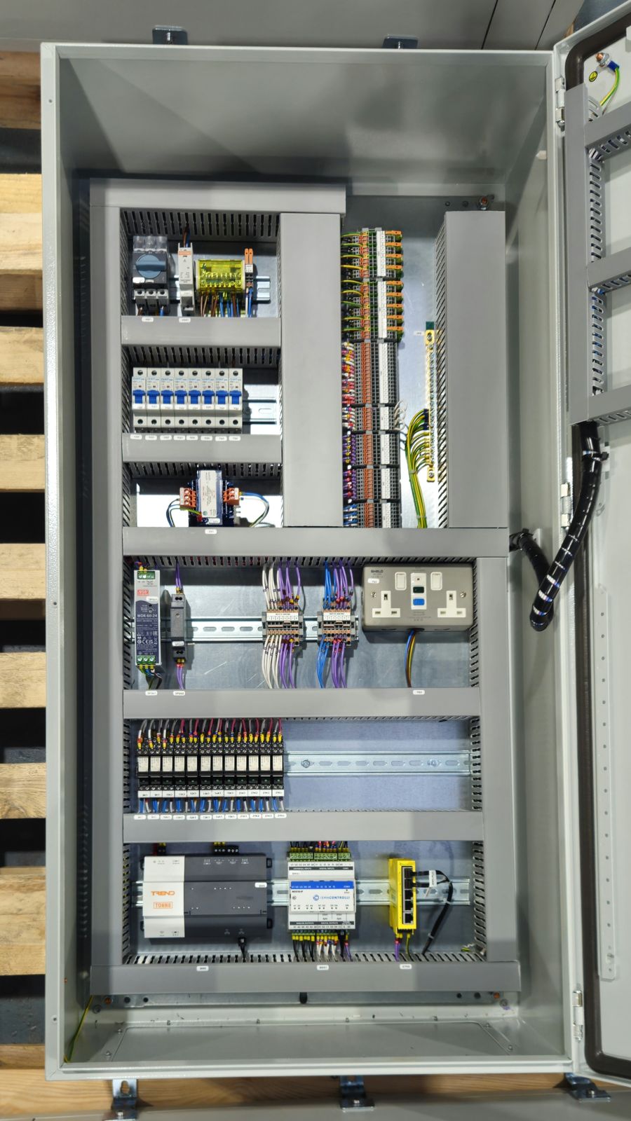 Evometrix BMS control panel internals