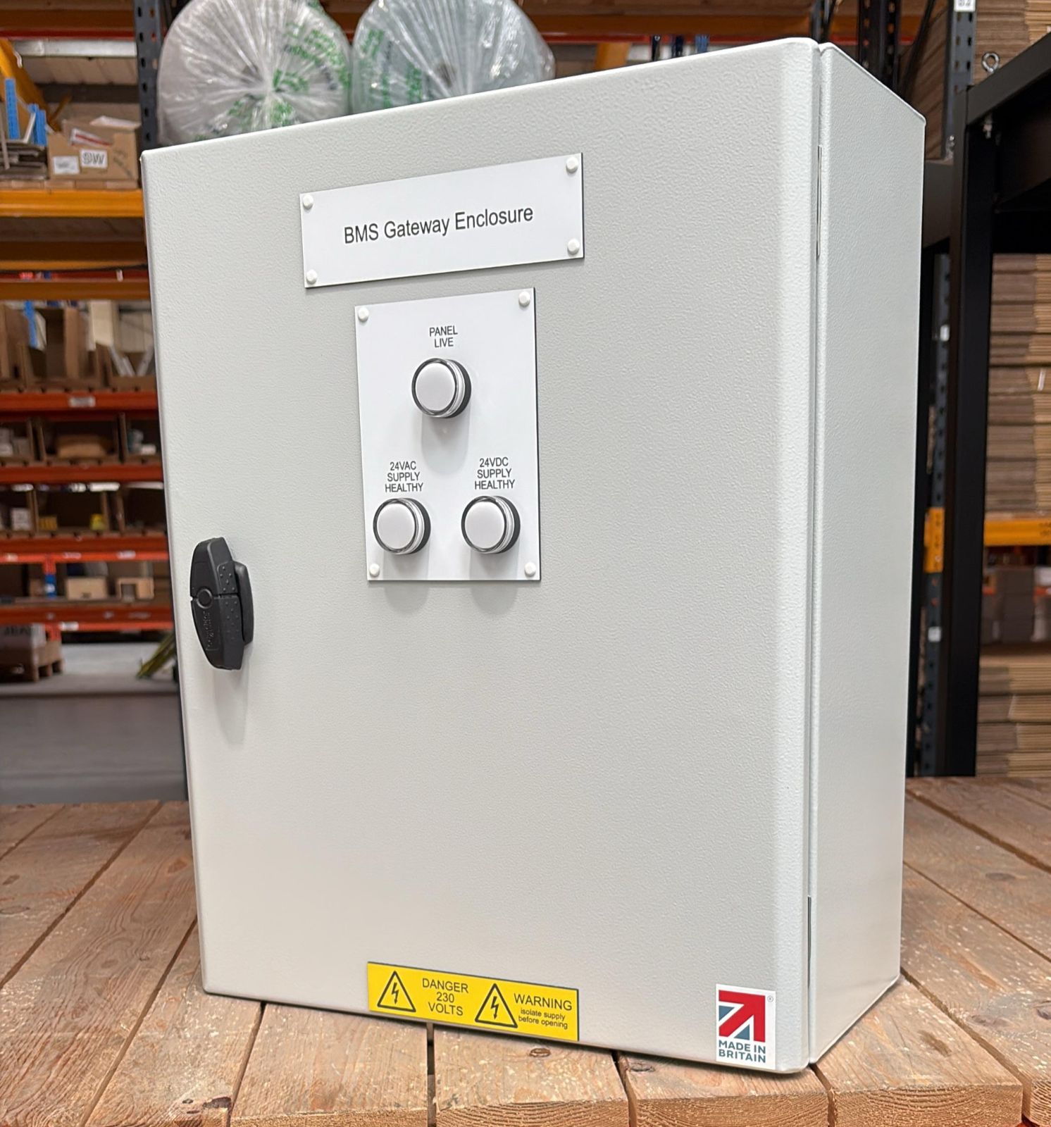 Evometrix Gateway panel front